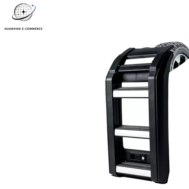 Foldable Side Door Ladder Aluminum Alloy Deployable Side Window Ladder for Land Rover Defender  Roof Customization