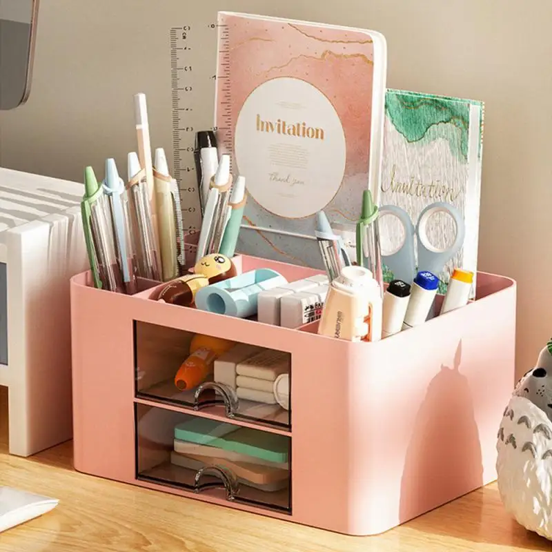 Desktop Combination Drawer Storage Box Desk Organizer Reasonable Partition Office Accessories Pen Holder Organizers Stationery