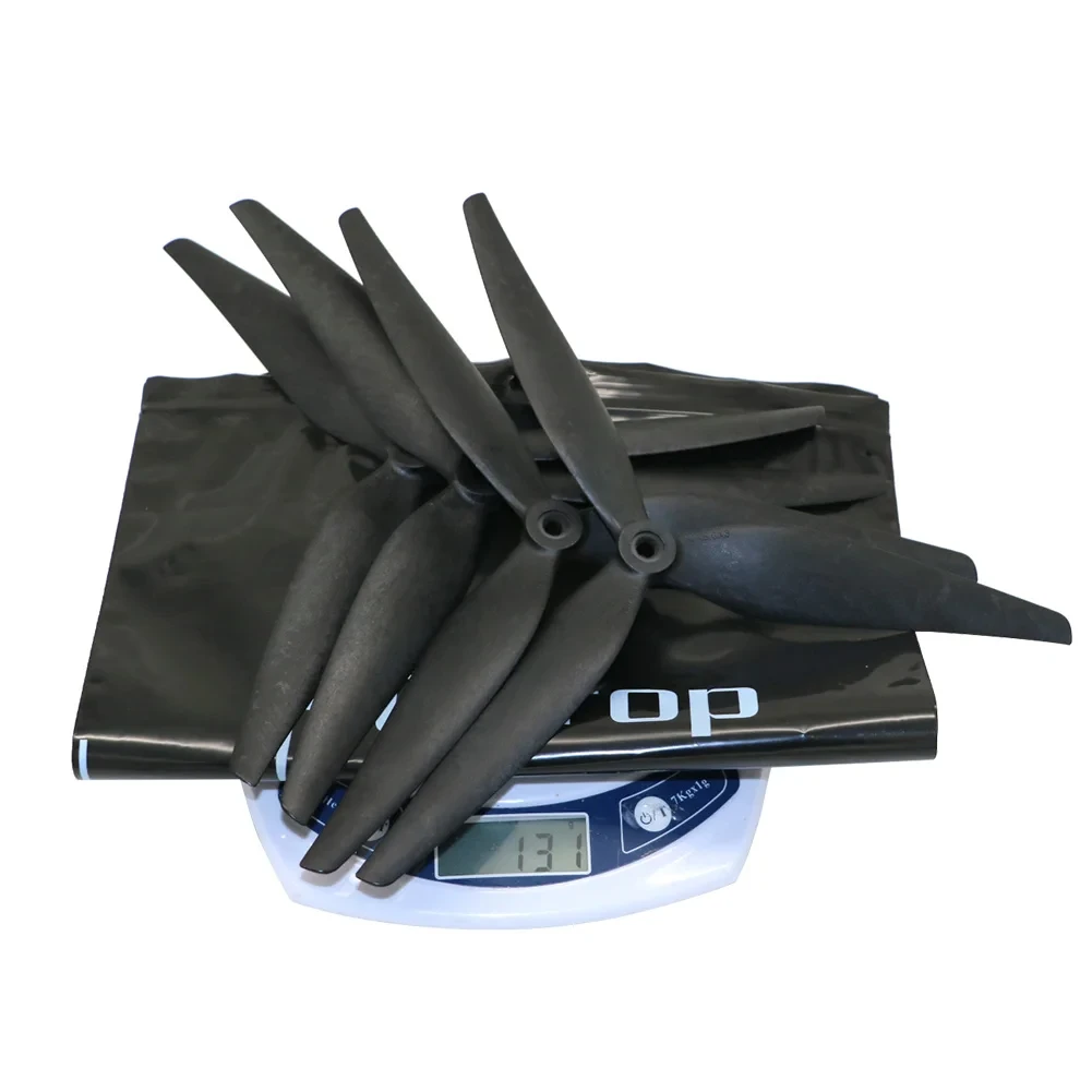 2 Pairs HQProp 10X5X3 9X5X3 10X4.5X3 3 Blades Black Carbon Reinforced Nylon Propeller for RC FPV Drone Long Range - view 6
