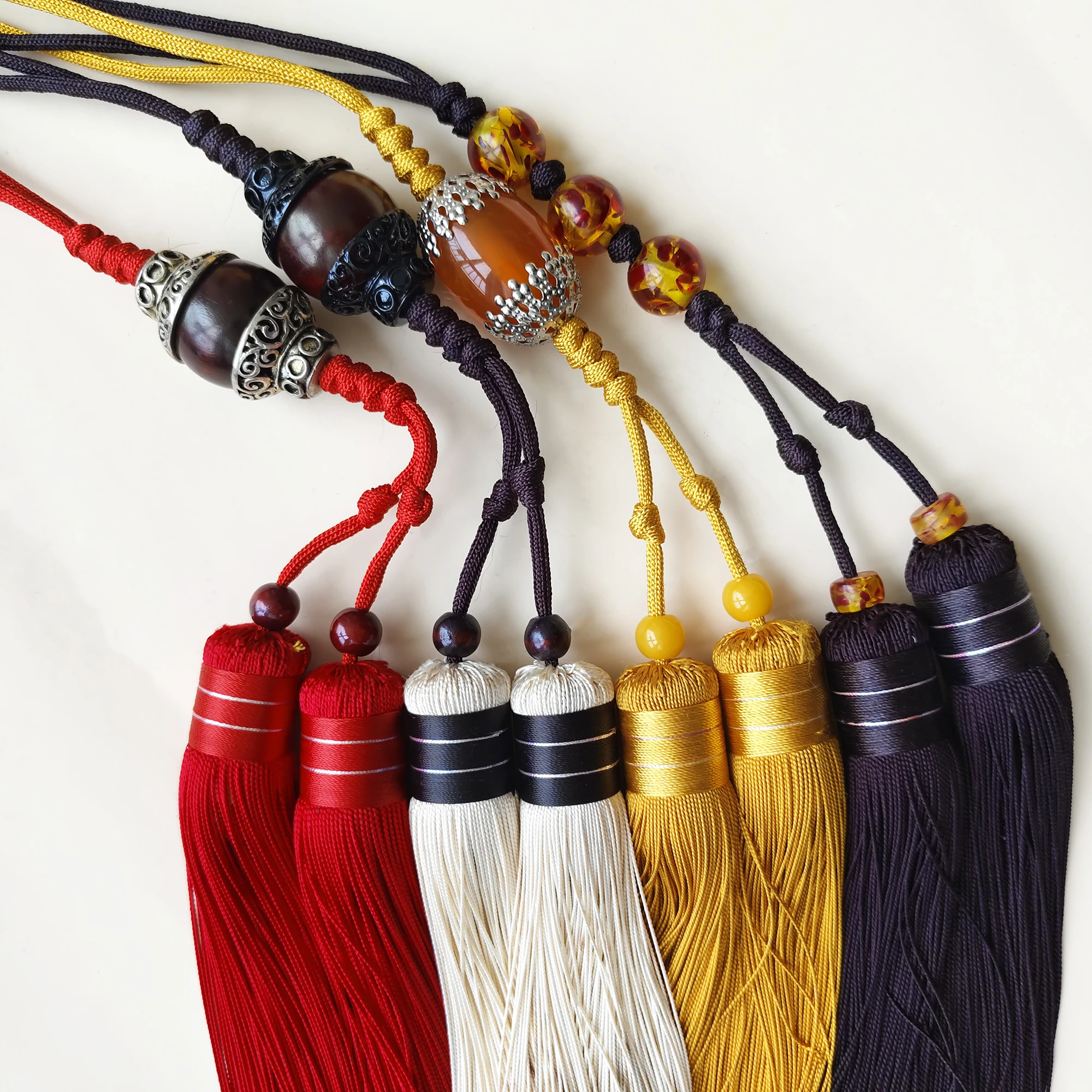 Tai Chi Sword Accessories Martial Arts Taiji Sword Tassel Chinese Traditional Short Middle Long Multiple Styles