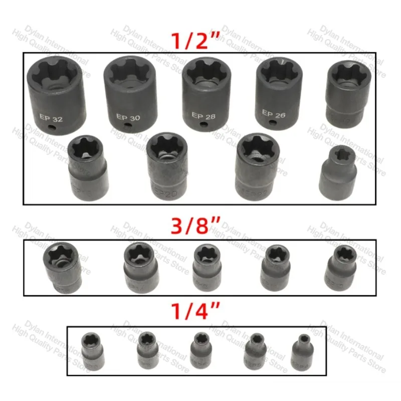 Suitable for Tesla Battery Pack Screw Removal Tool EP-type Hexagonal Socket Wrench