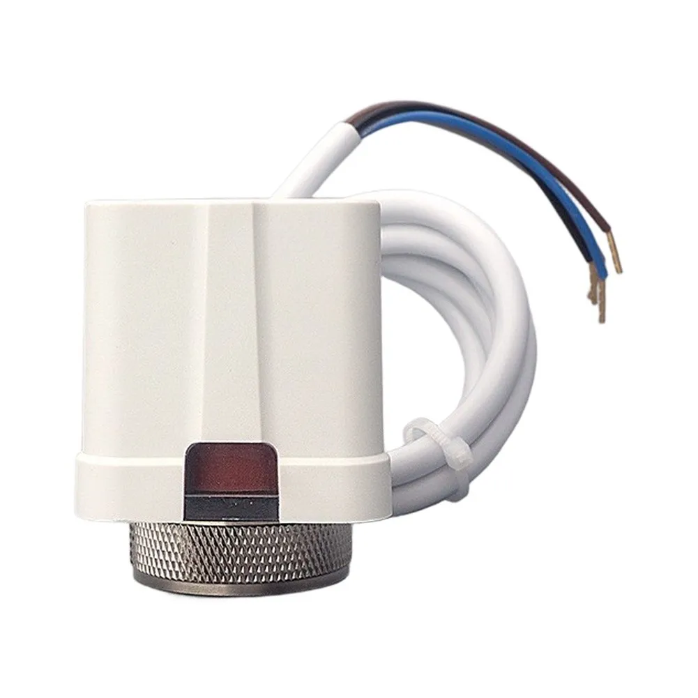 4-Wire Actuator Compatible with Underfloor Heating Installations Requiring 230V AC Power and Normally Closed Safety Operation