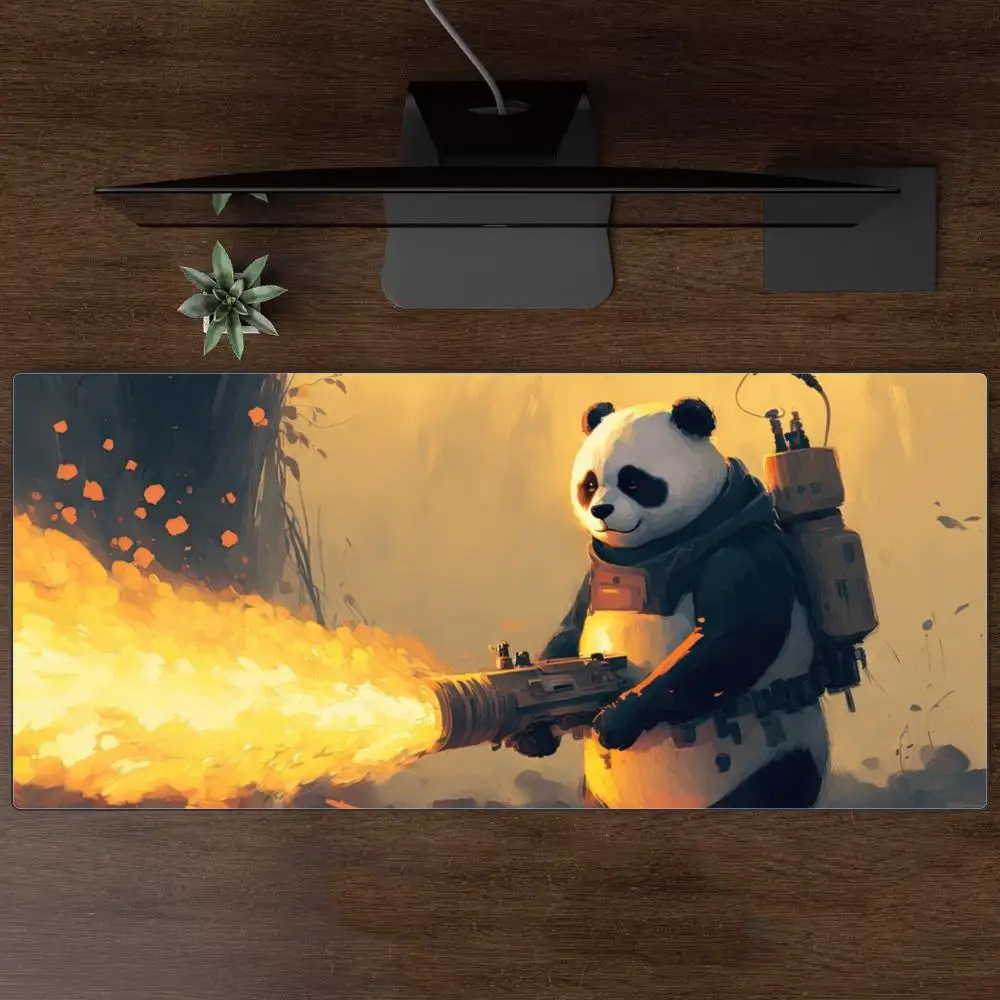 

Keyboard and mouse mat Desk mat pad Desk mat Mouse Computer desk Panda mat Minimalist Fox desk mat Large mouse mat Pad