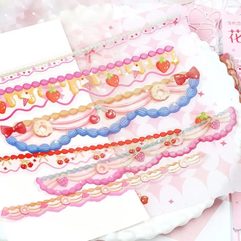 Y1UB Retro Scrapbooking Borders For Journal Card Making Memory Book Album Decoration