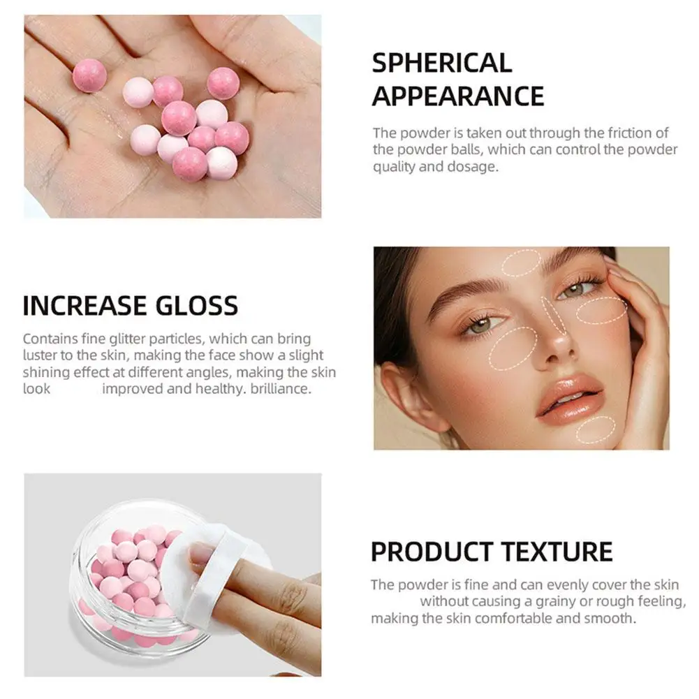 Roze Ronde Poederdons Zacht Fluweel Losse Poeder Instelling Spons Cosmetica Rookwolken Wasbaar Gezicht Oog Koreaanse Make-up Tools