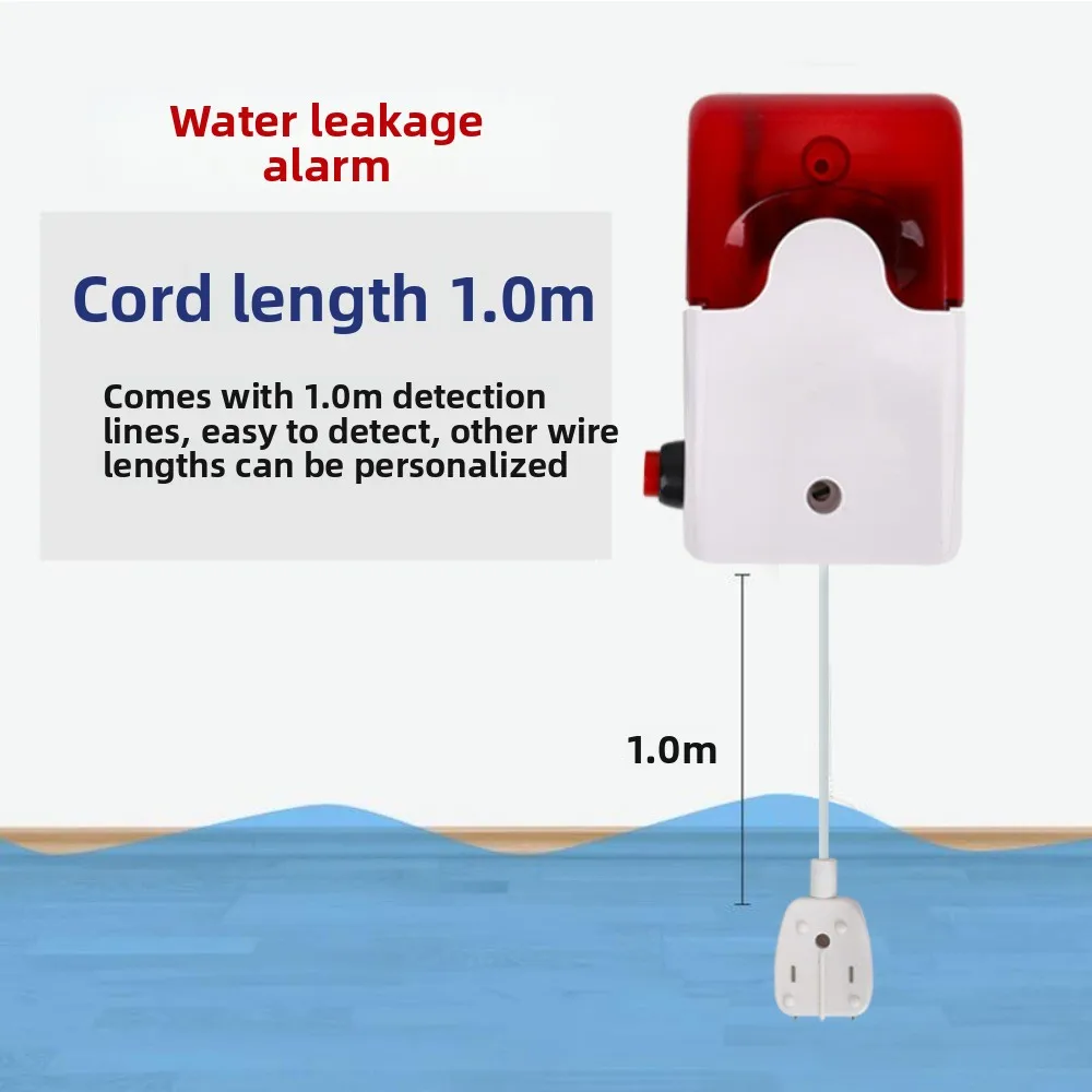 Leak alarm Household overflow water immersion detector Water level alarm Amazon popular factory direct sales gifts