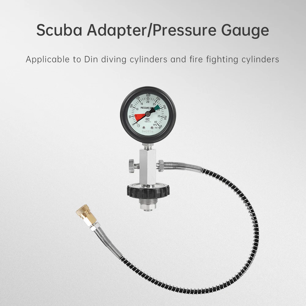 din-fire-cylinder-pressure-gauge-stainless-steel-0-30mpa-large-to-small-universal-adapter-residual-pressure-diving-equipment