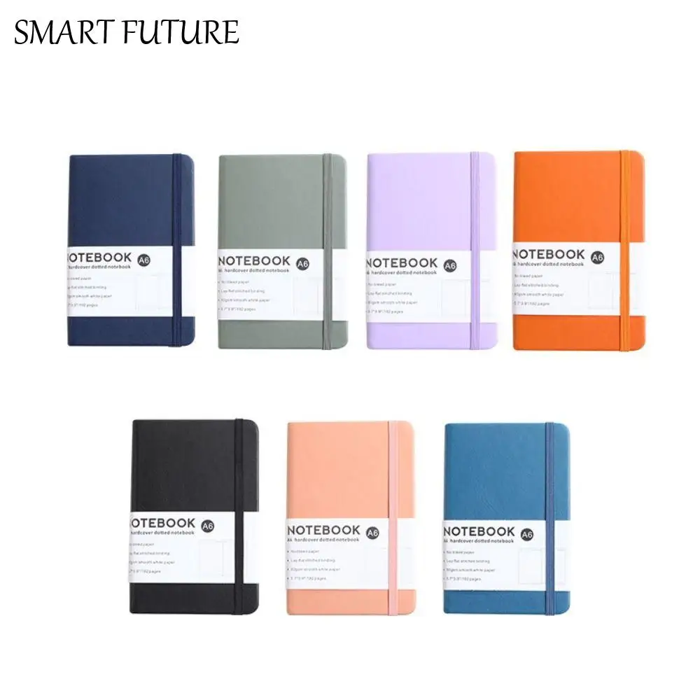 

Strap Notebook A6 Mini Notebook Memo Diary Planner Taking Notes Pocket Notepad Word Book Agenda Organizer