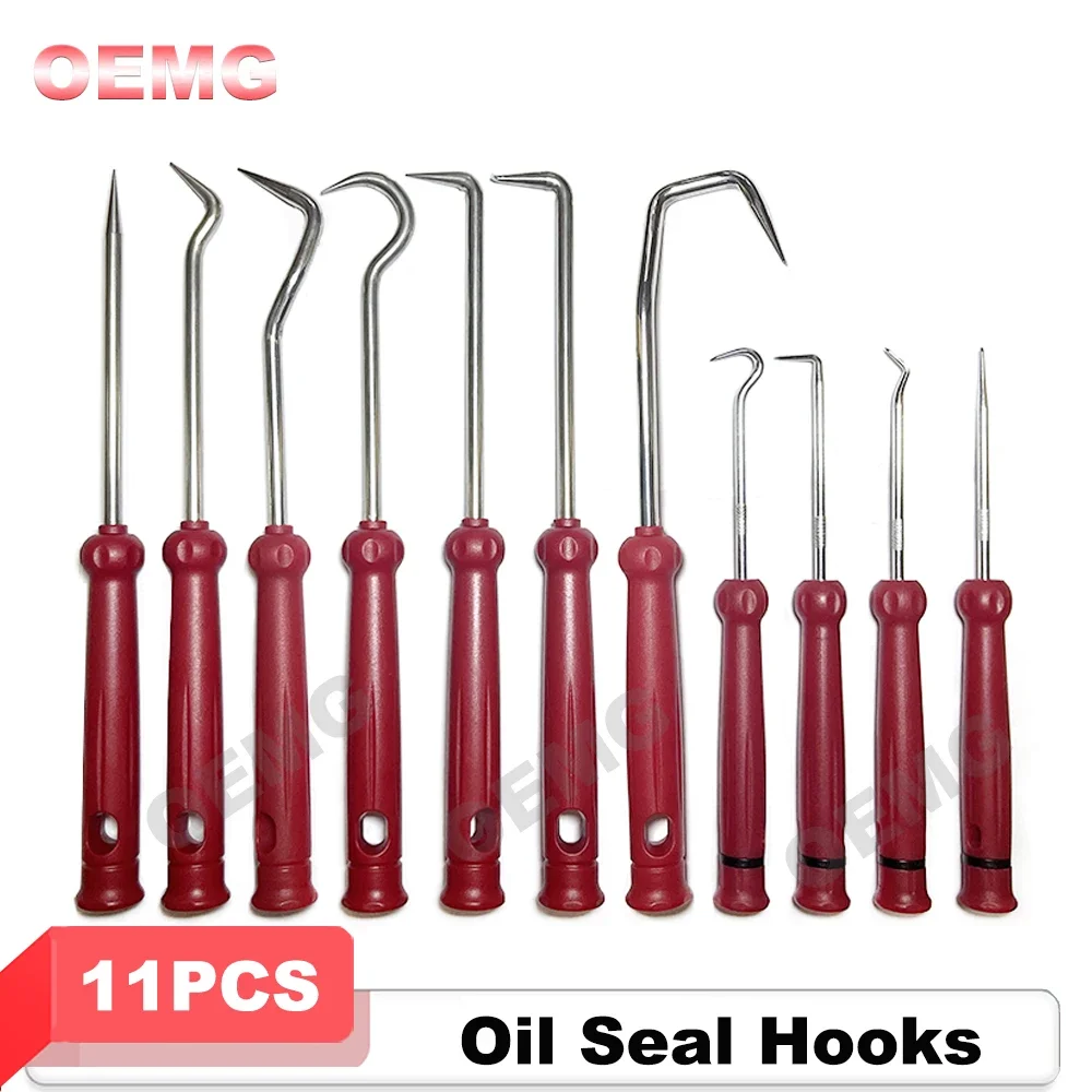 

Car Auto Oil Seal O-Ring Seal Gasket Hooks Puller Remover Hook and Pick Set for Automotive Repair Seal Hoses Puller Tool