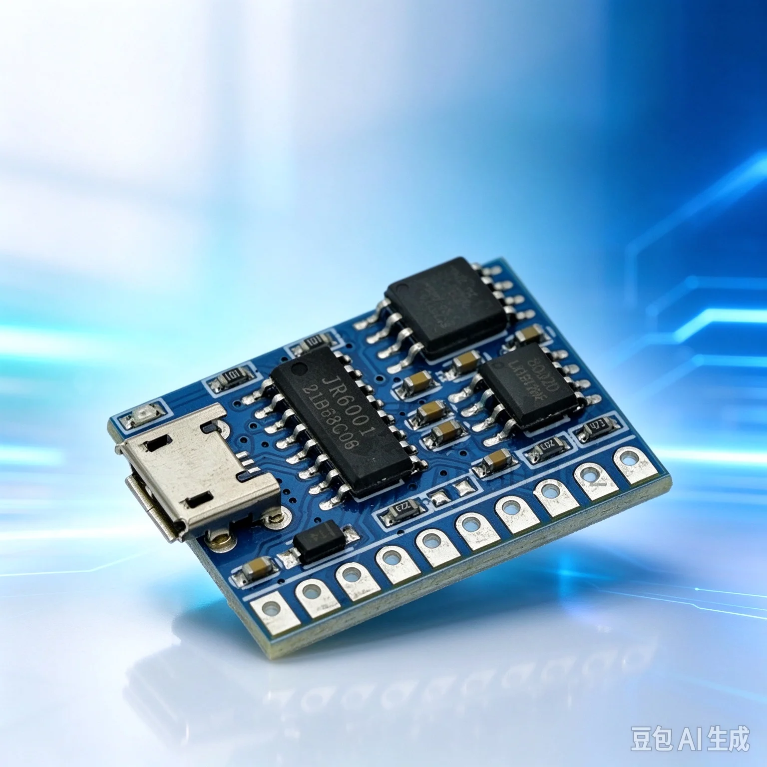 Play for JR6001 Voice Module Serial Port Broadcast Recognition Custom Voice Chip Control Module  10pcs