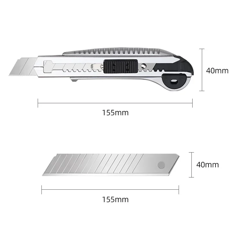 Multifunctional Electrician Utility Knife knife retractable sharp cut break With 5blade in saw cutter knife Paper cutter