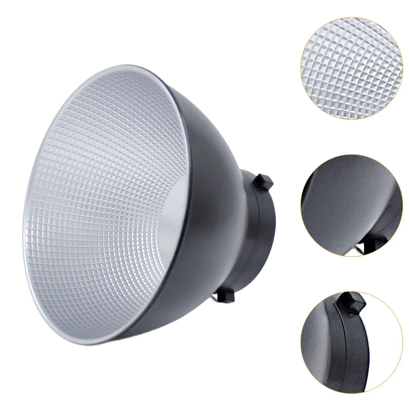 Reflector Diffuser Lamp Shade Dish with Honeycomb Lightweight Sturdy Flash