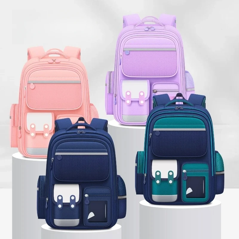 

Primary Backpack for Girls Boys Children's School Bags Kids Orthopedic Backpack Youth Student Lightweight Large Capacity Bags