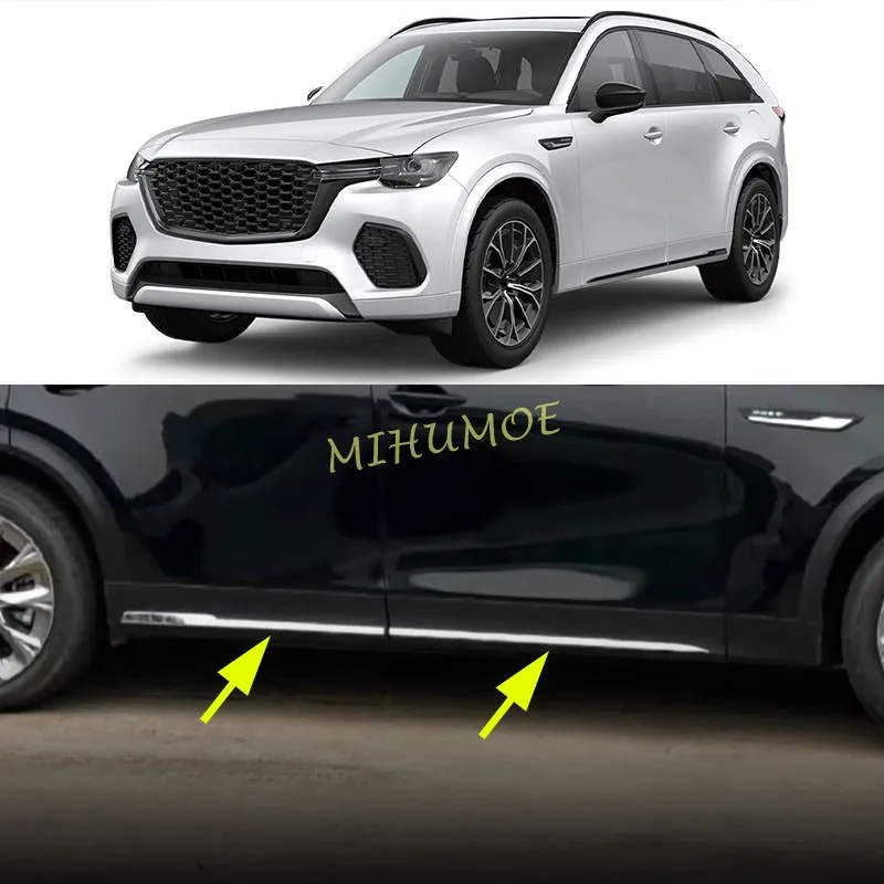 

Accessories For Mazda CX-70 CX70 2025 2026 2027 Stainless Steel Car Side Door Body Guard Strips Protector Decorative Cover Trims