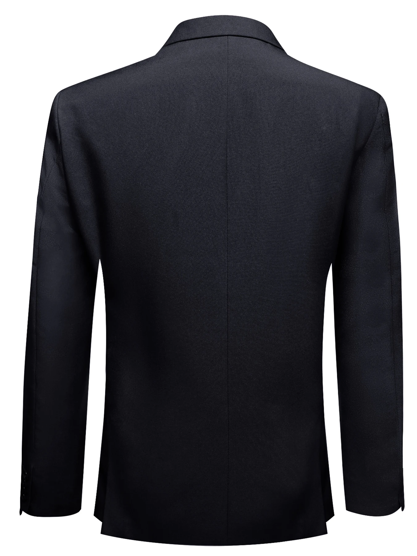 Men's suit casual jacket solid color double button flat collar formal occasion wedding attire terno masculino