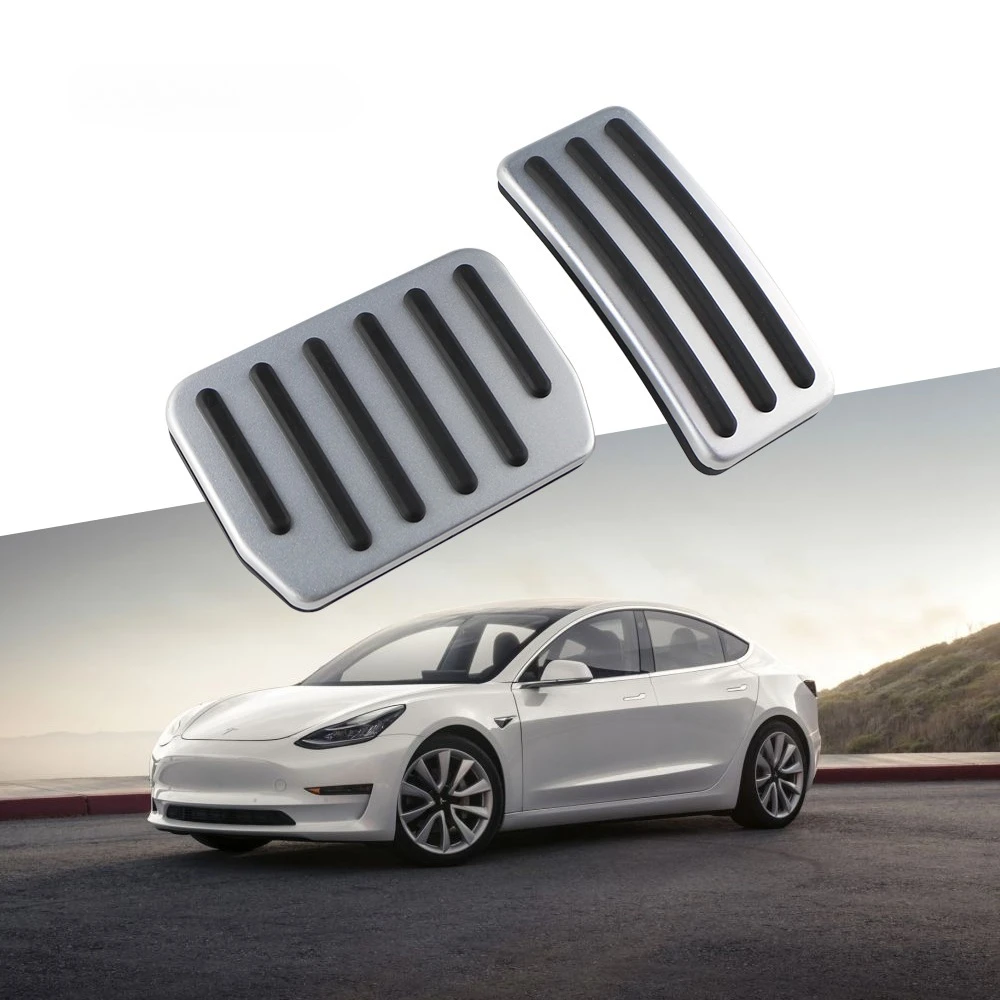 Auto-Pedalabdeckung für Tesla Model 3Y Highland Juniper 2019–2025, Auto-Pedale, Gaspedal, Bremsbeläge, Zubehör