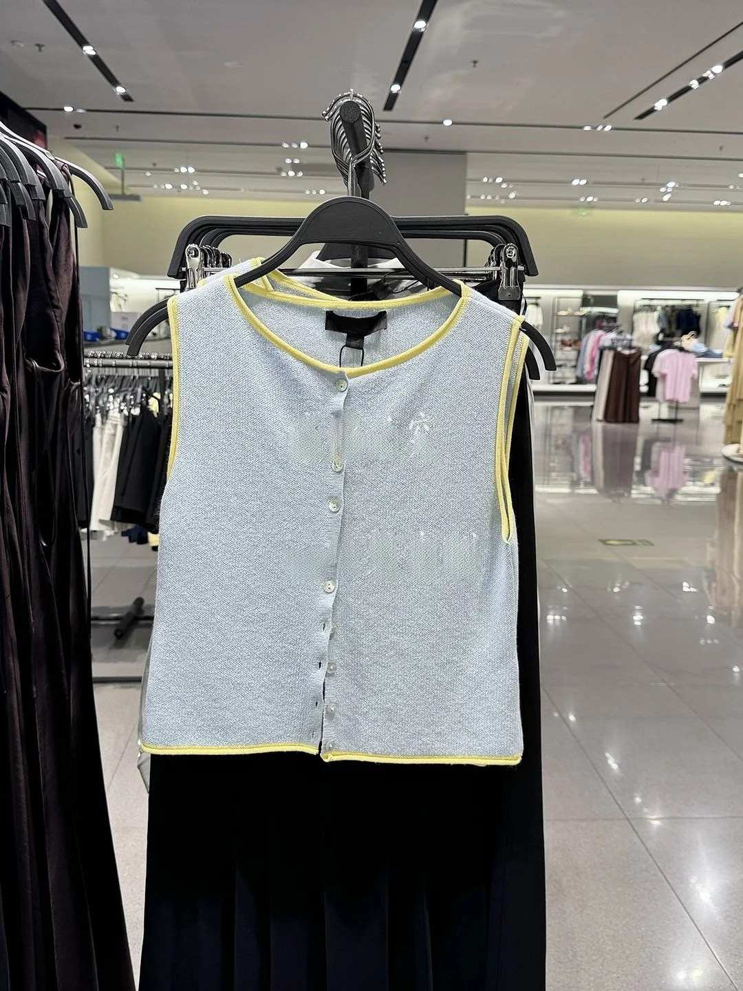 

Sweet Sli вязаный жилет ort Svel круглый Ne жилет женский летний Новое поступление Faion многослойный декоративный жилет в панели