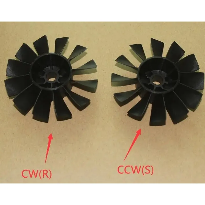 Freewing 4S 6S 70mm 70 EDF Kit 12 Blades Jet  Propeller CCW CW EDF for Freewing E7215 E7218 E7219 EDF RC Plane Spare Part