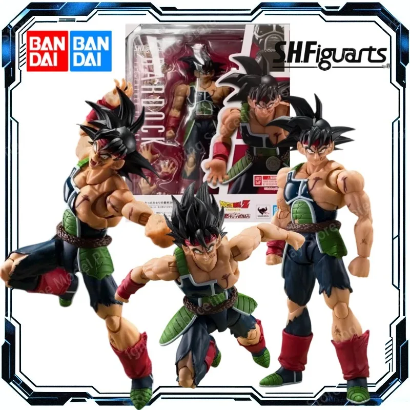 Bandai S.H.Figuarts Bardock Dragon Ball Z Collectible Movable Character Figure 15cm The Father of Goku for Hobby Collection