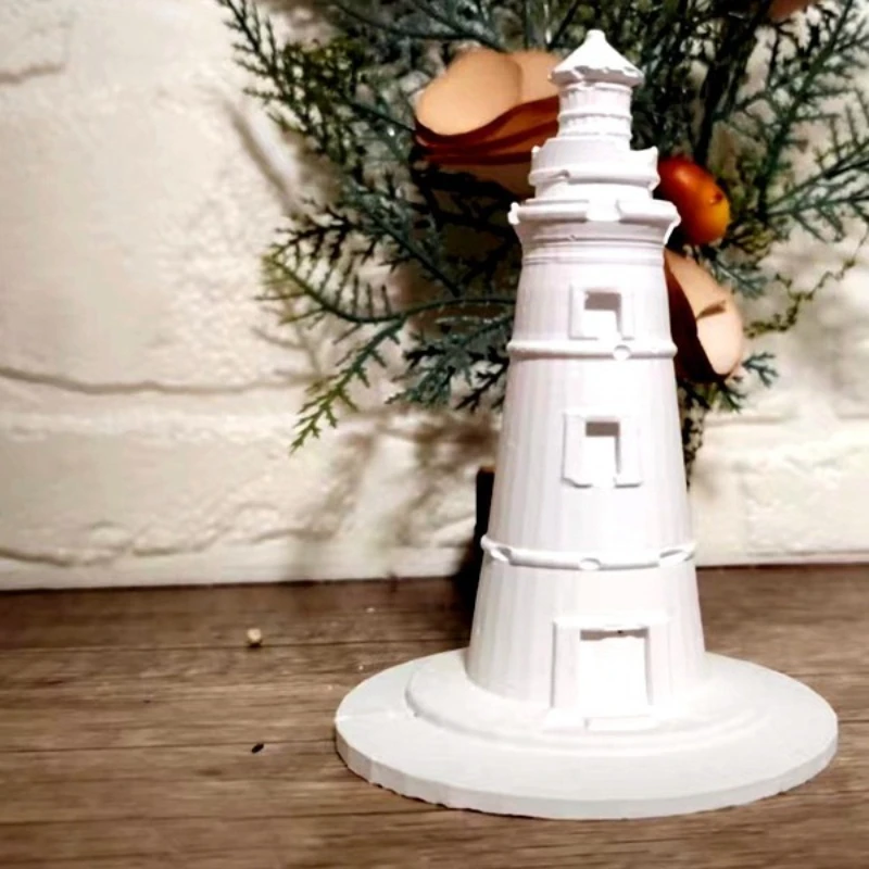 

Океанский маяк, свеча, силиконовая форма, сделай сам, ароматерапевтическая свеча, гипсовая смола, форма для изготовления домашнего декора, ремесленные украшения