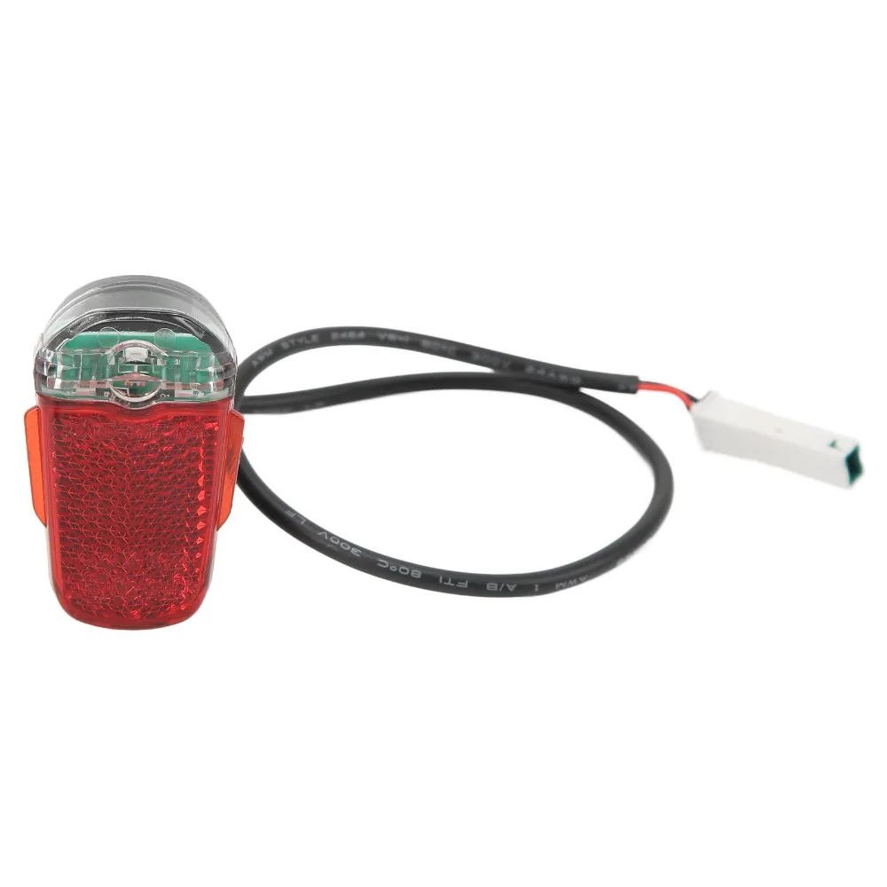 ABS Electric Scooter Taillight Waterproof Ultra Bright Rear Light Reflective LED Brake LampTail Lamp for Ninebot MAX G30D