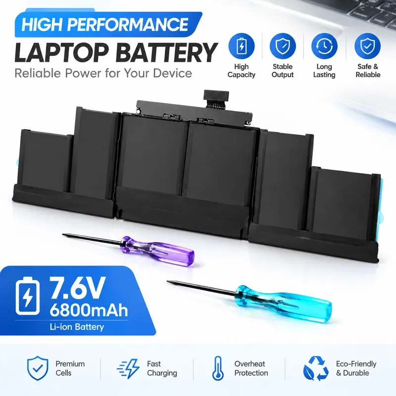 Multilanguage Notebooks A1417 Laptop battery For MacBook Pro 15