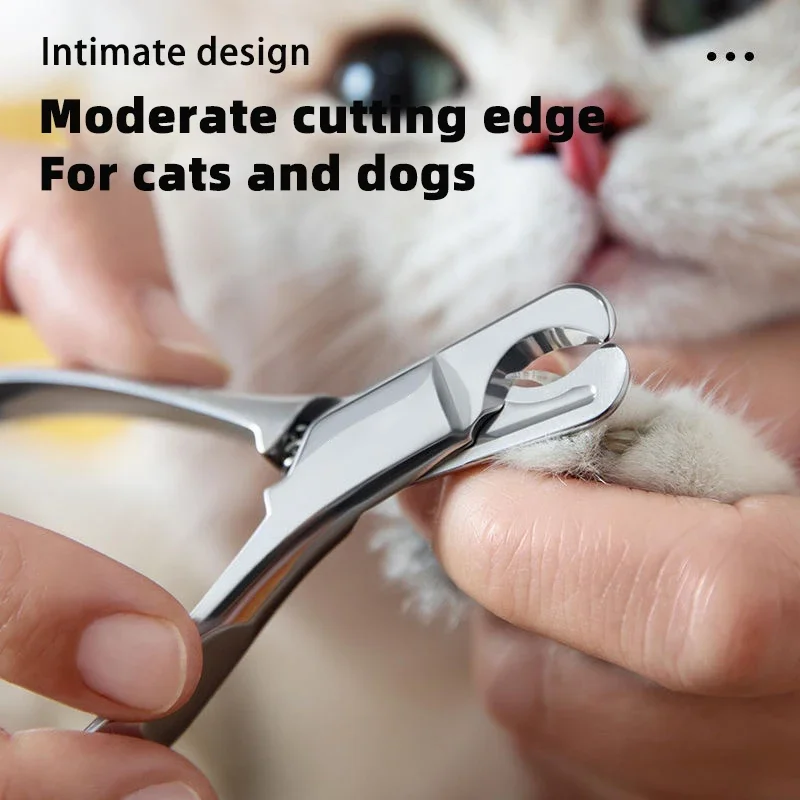 

Professional Stainless Steel Pet Nail Clipper Puppy Grooming, High Quality Safe Sharp Durable Nonslip Handle Dog Cat Claw Cutter