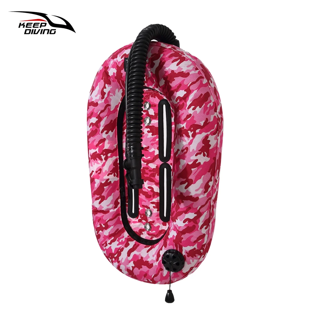 30LBS Scuba Diving BCD Donut Wing Single Tank Tech Dive Cylinder Auftriebskompensator Sicherheitsausrüstung – Detail 7