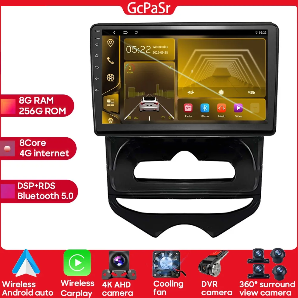 For Hyundai ix20 ix-20 2010 - 2023 8 Core Android 13 9 Inch Car Radio Player Mirror Link Wifi Carplay RDS