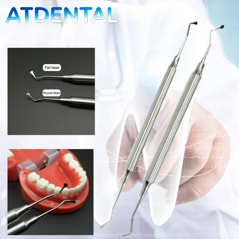 

Dentist Tool Kit Retraction Cord Packer Gingival Separator & Double-Ended Scaler Stainless Steel High Quality