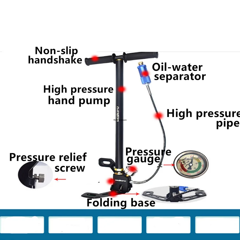 QDWETS Tangki Scuba Mini Silinder Oksigen Dapat Diisi Ulang dengan Kapasitas 1L Tangki Scuba dengan 15-20 Menit Peralatan Menyelam Bawah Air untuk Menyelam