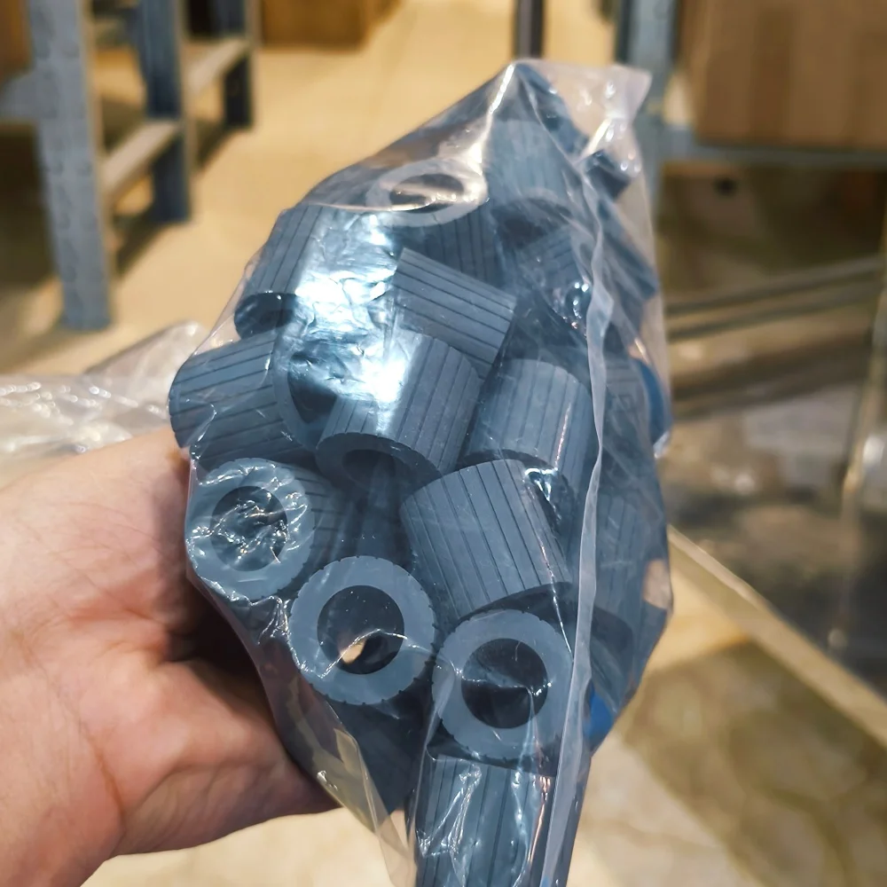 2X ورقة تغذية لاقط الأسطوانة الإطارات لريكو Aficio 2060 2075 MP 7500 7502 8001 9002 تغذية المطاط تصميم جديد #1