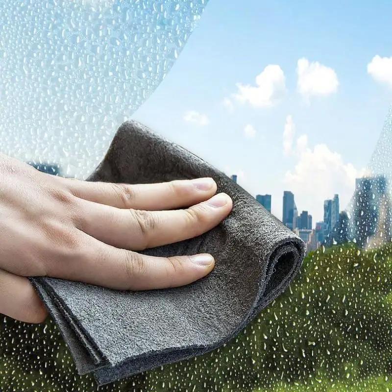 Magic Glass Cleaning Cloth No Watermark Mirrors Icrofiber Cleaning Cloth Quickly Clean Towels For Window Glasses Car