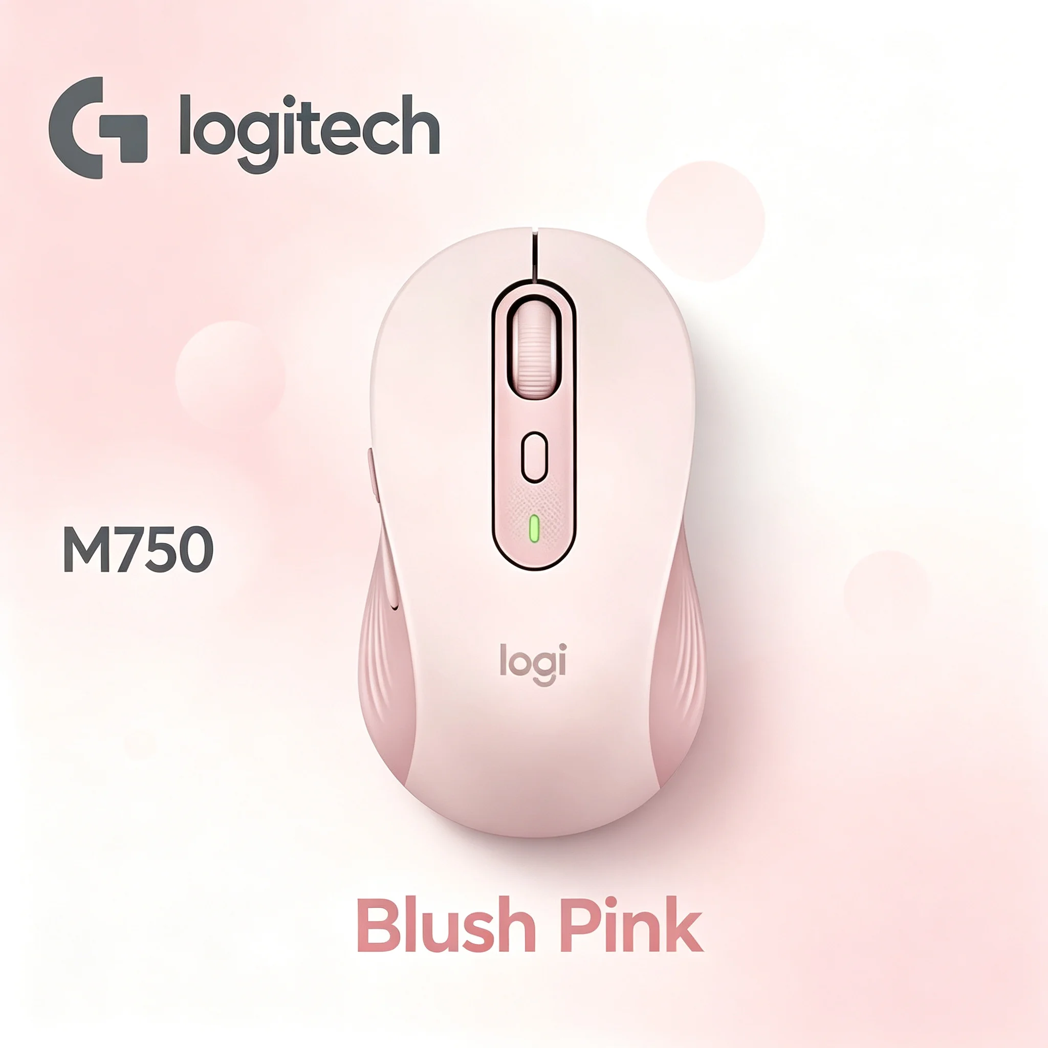 Logitech M750 SmartWheel Wireless Mouse Two Scroll Modes Fast Scroll And Precise Step Scroll