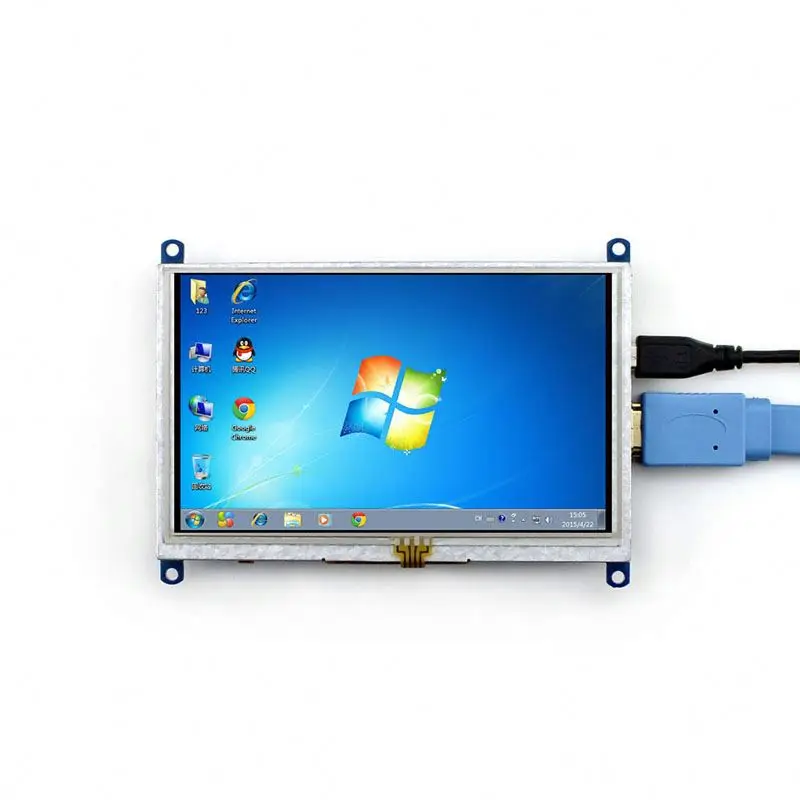 Waveshare Raspberry Pi 5th Generation 5B 5-inch HD-MI LCD Display Resistance Touch Screen Universal Computer Secondary Screen