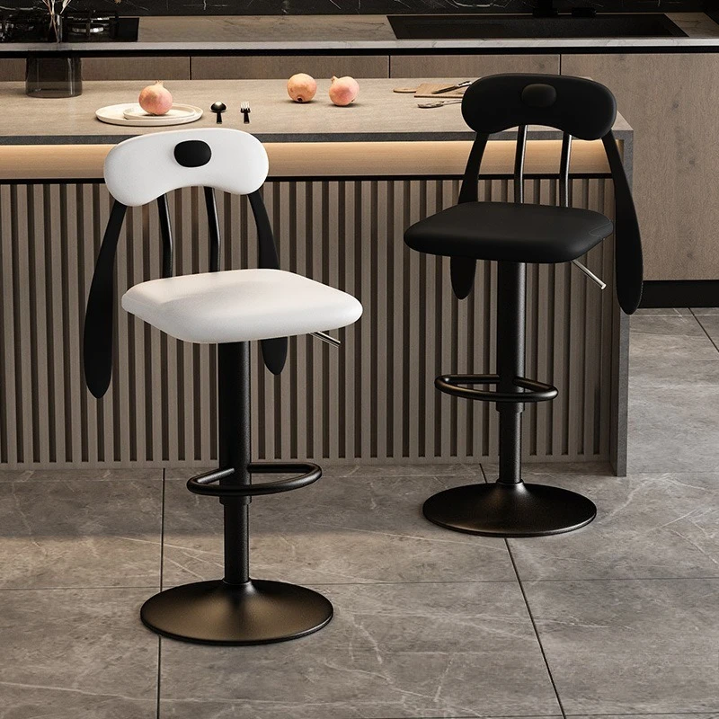 

High stool medieval bar chair simple household cartoon dining chair lifting island commercial cashier front desk bar chair