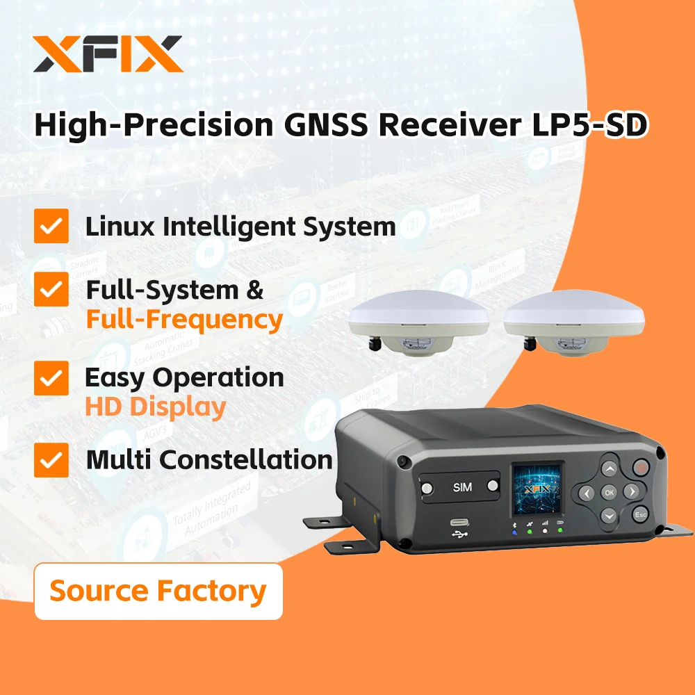 LP5-SD GNSS Network Receiver Multiple Communication Options