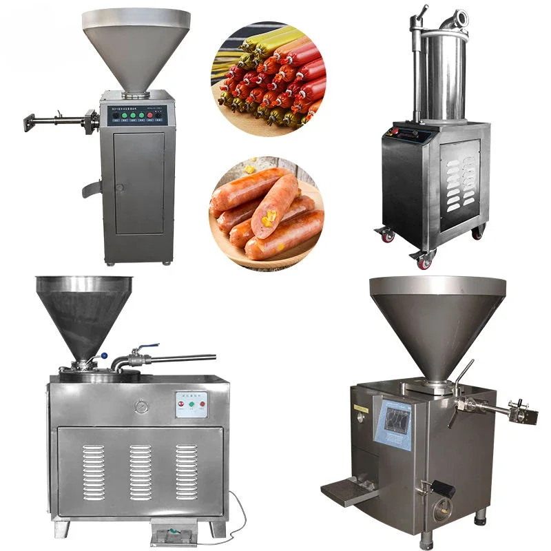 Hand Chicken Sausage Filling Machine Electric Stuffer Stuffing Machine Hydraulic Sausage Stuffers Vertical Making Machine