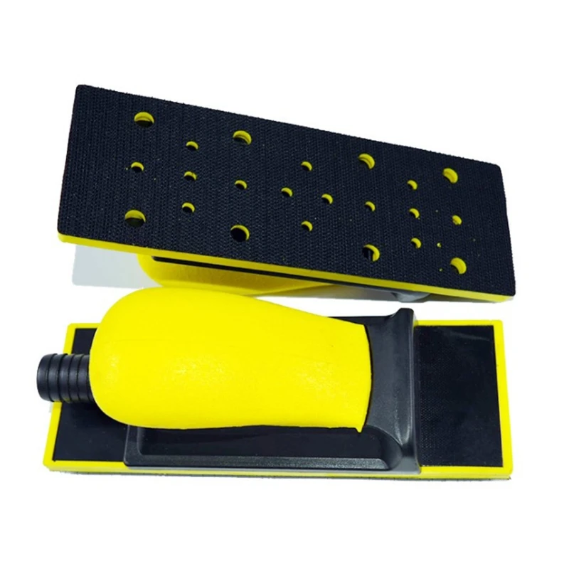 Vacuum Hand Sanding Blocks Dust-free Multi Hole Hook and Loop Sanding Disc Tool