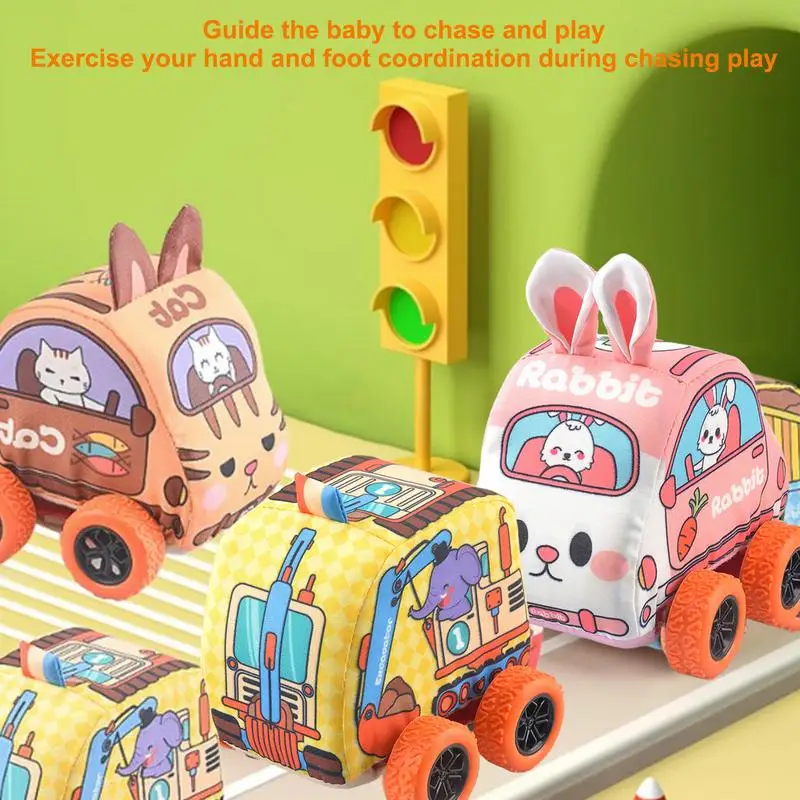 Ensemble de jouets de voiture souple pour bébé, livre de gril, son coule parent-enfant, papier hochet, jeu de cartes, polymères de course