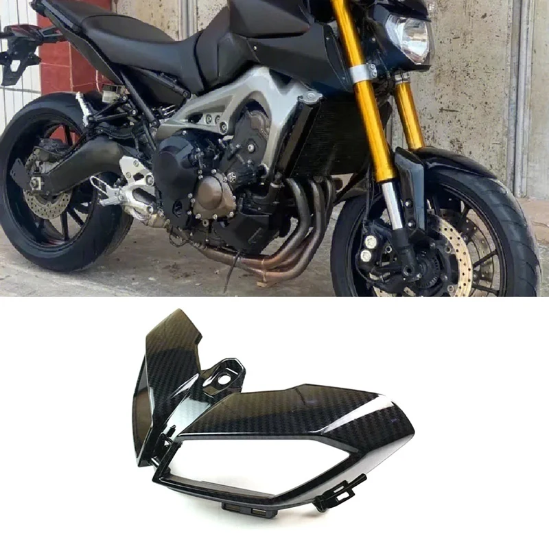 

Motorcycle Headlight Cover Lower Front Headlight Bracket Motorcycle Fairing For Yamaha MT09 MT 09 2017-2019
