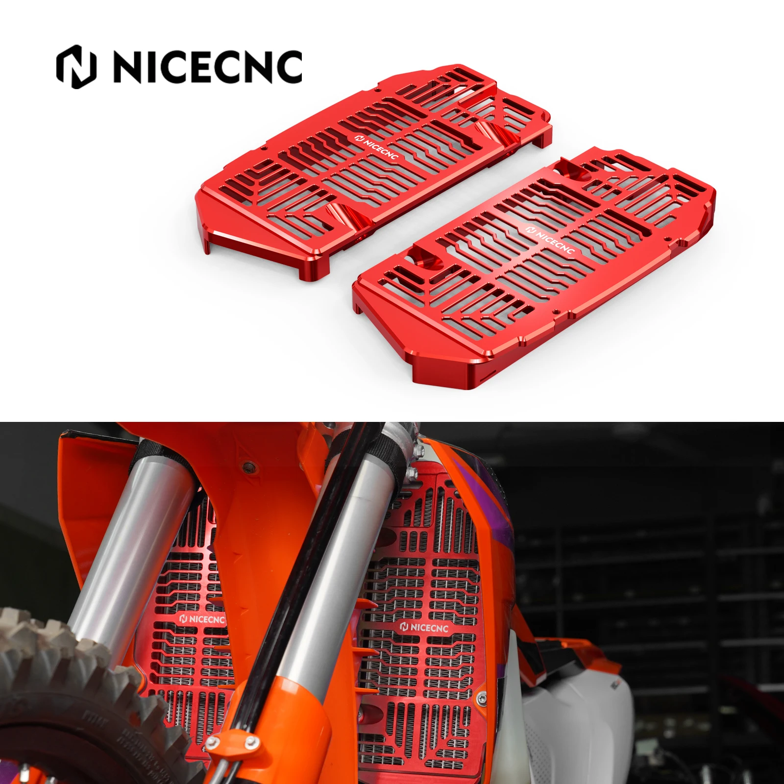 

For 2025 2024 GasGas EC 300 EC 250 Radiator Guards Protection Cover Kti EW500F ES 500 350 MC 125 250 300 250F 350F 450F EC EX300