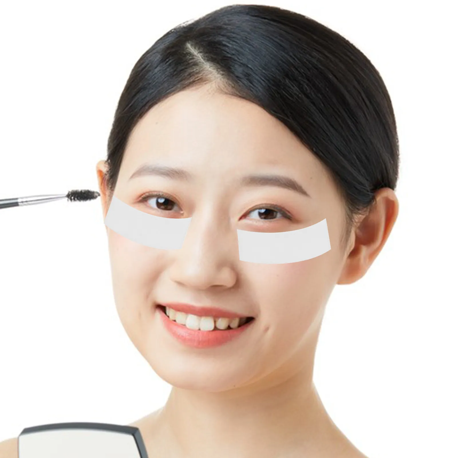 2 Rolls Reliable Eyelash Extension Tapes Skin-Safe Easy-Remove Lash Isolation Tape for Eyelash Transplanting Beauty Care Under