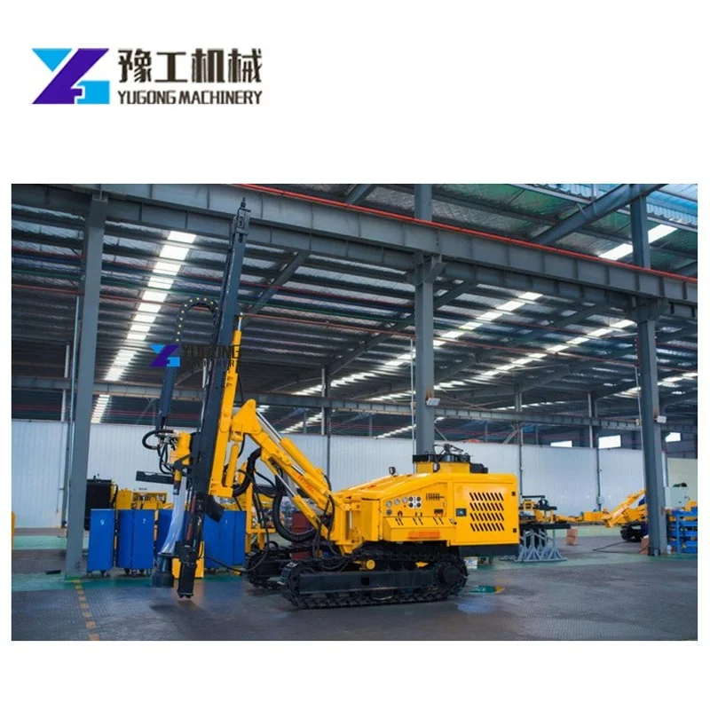 YUGONG Crawler Rotary Down The Hole Hammer Drilling Rig