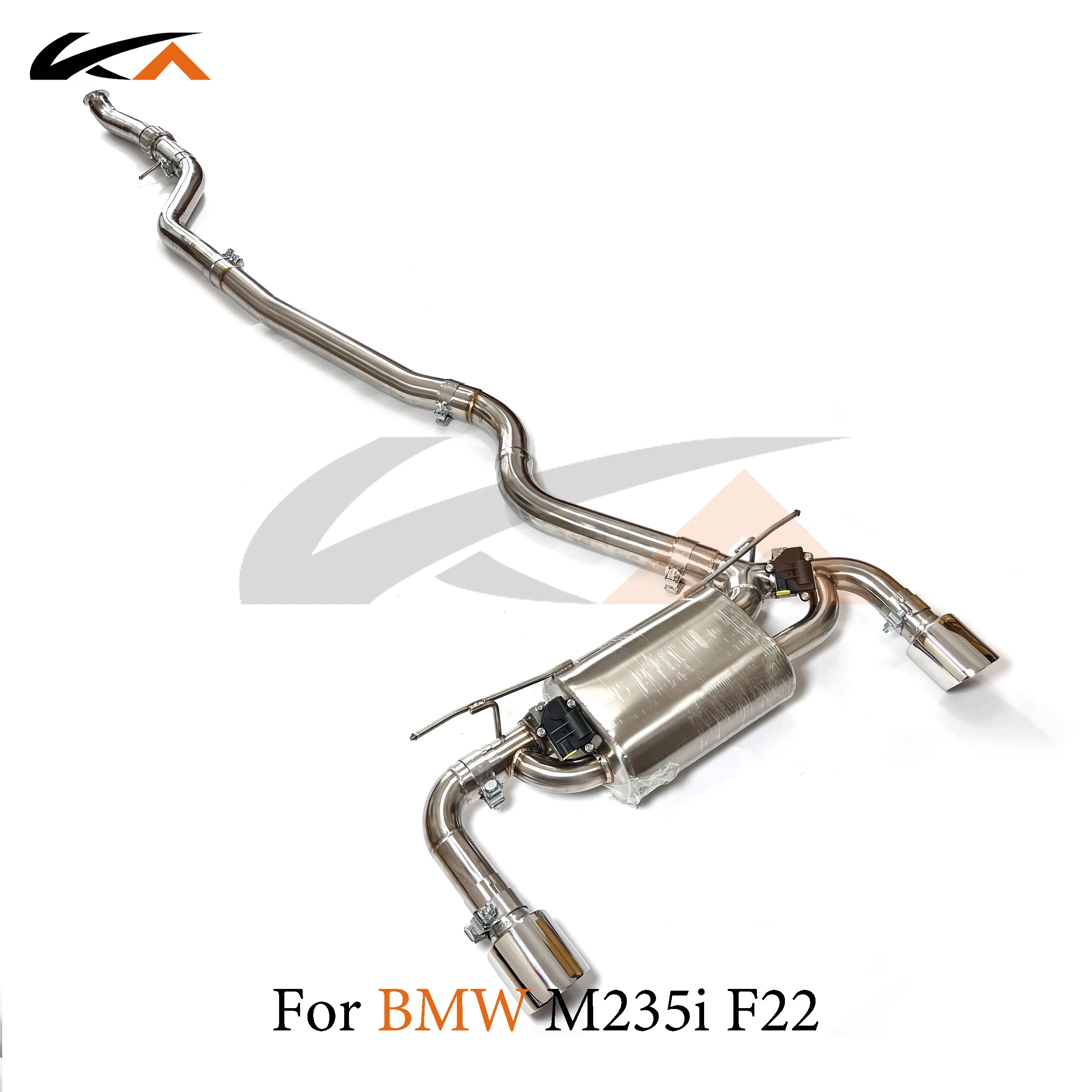 

KA Tuning exhaust system parts stainless catback for BMW M235i F22 N55 2.0T rear section performance muffler valve