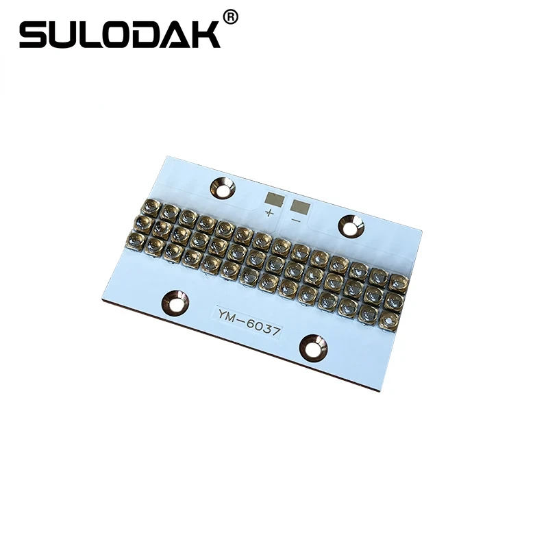 Uv Led Splicing Module Foruv Flatbed Printer Meubels Uv Vernis Bakken Droog Curing Uv Led Lamp 6565 Chip 60*37Mm