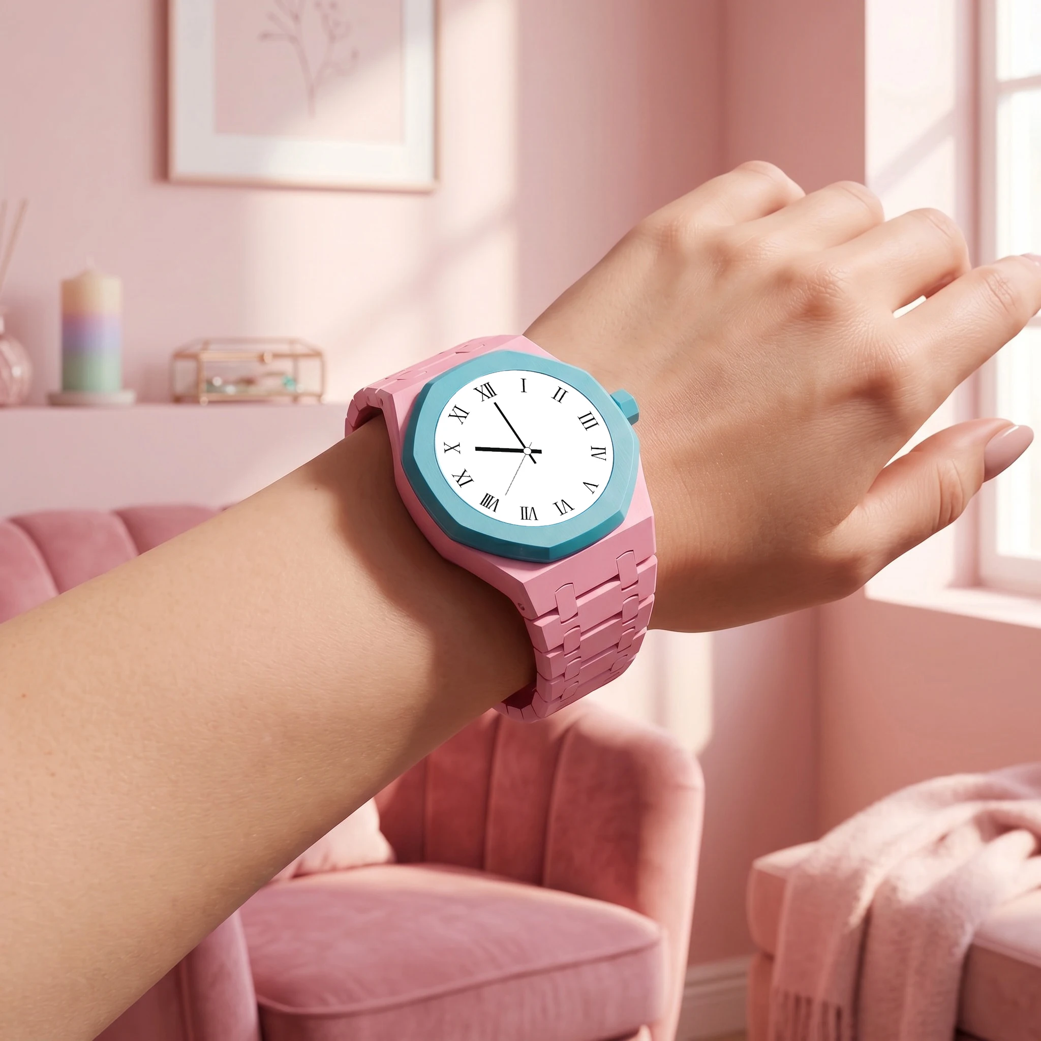 For Swatch x AP Royal POP Strap Case Ceramic Watch Band Bioceramics Modification Kit Integrated Change To Wristwatch Accessories