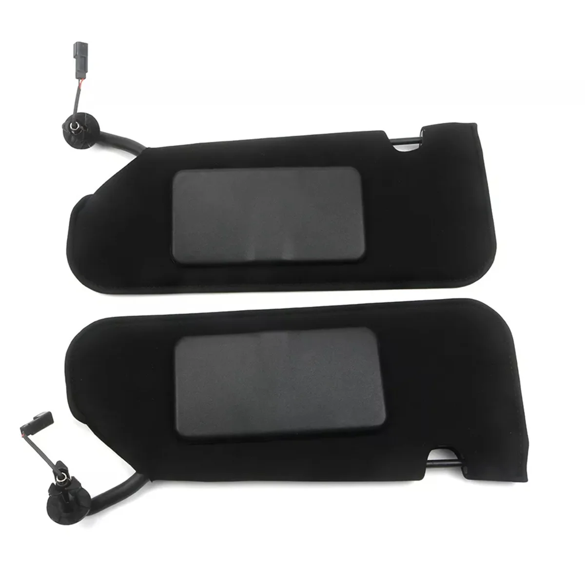 1Pair Car Sun Visors Shades W/Light Makeup Mirror 23142243 23142245 for Chevrolet Corvette C6 2005-2013 1592388815923886