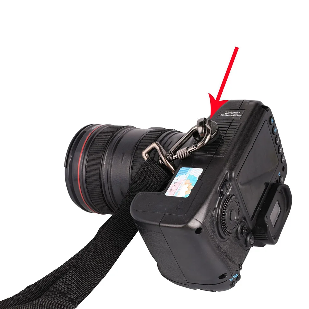 

2pcs 1/4 Inch Camera Screw Zinc Alloy Quick Release Shoulder Strap Holder Durable Easy Install For Digital Camera Quick Release