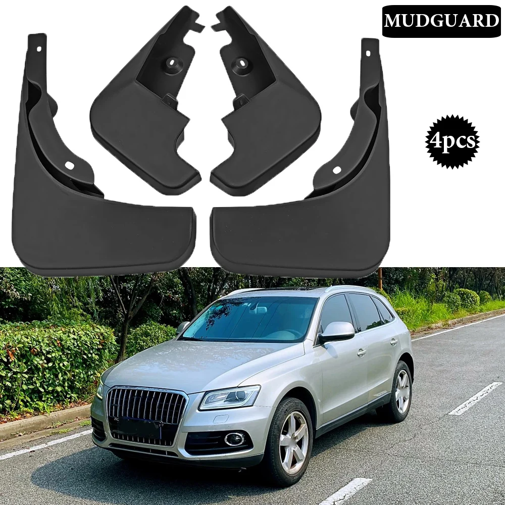 

4pcs Car Mud Flaps Mudflaps Splash Guards Mudguards Fender For Audi Q5 2009-2017 2010 2011 2012 2013 2014 2015 2016